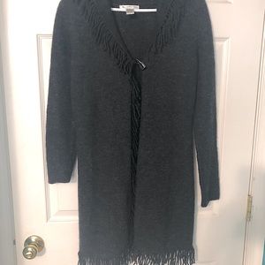Women’s Long Open Front Cardigan